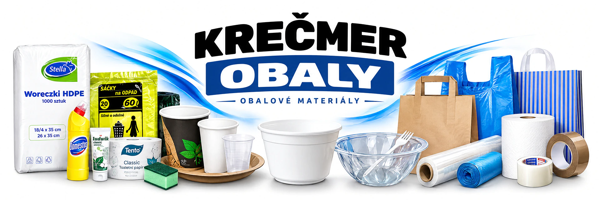 Banner firmy Krečmer Obaly